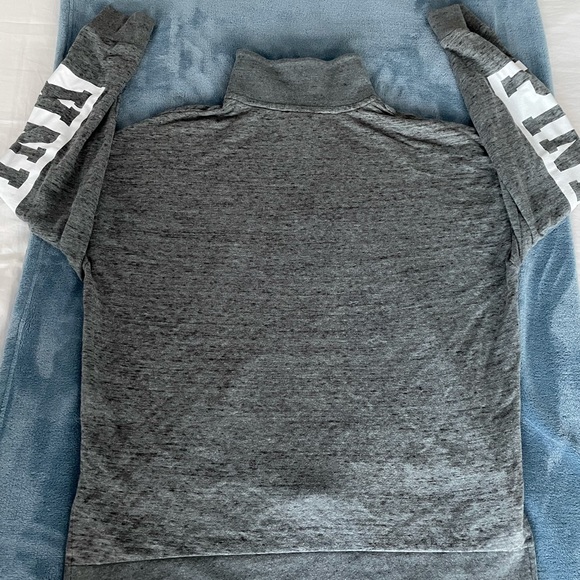 PINK Victoria’s Secret Quarter Zip Sweatshirt - Picture 3 of 6